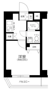 LE-LION MORISHITA EL VIENT EARTH【4階】の間取り