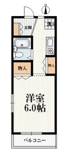 メゾン永田【2階】の間取り