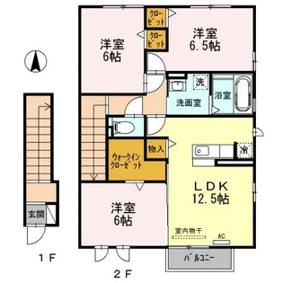GARDEN HOUSE SHIMOAKAEの間取り