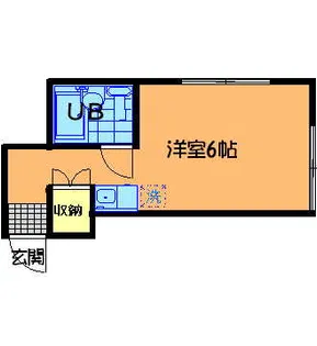 メゾンIWAMA【1階】の間取り