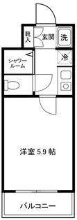 ワコーレ町田【2階】の間取り
