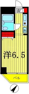 コスモ亀有V【6階】の間取り