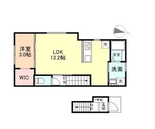 HYGGE.01【2階】の間取り
