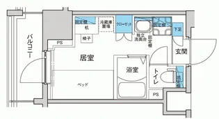 キャンパスヴィレッジ板橋本町【8階】の間取り
