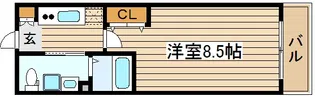 エスライズ四ツ橋【12階】の間取り