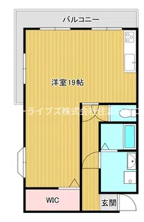 ハイツノボル(ハイツNOBORU)【4階】の間取り