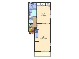 ドエル【3階】の間取り