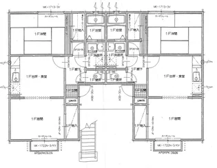 ローズヒップ1【1階】の間取り