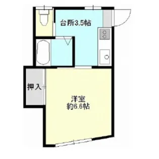 FUJI仙北【2階】の間取り