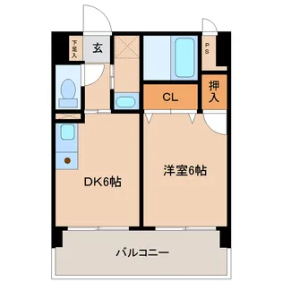 グローバル金池【3階】の間取り