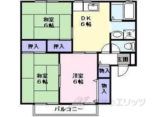 グリーン・ゼフィルス【2階】の間取り