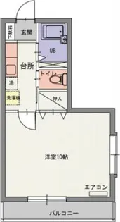 スカリオン【2階】の間取り