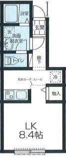 メゾンスリーエス【1階】の間取り