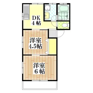 河内カーペンターA【1階】の間取り