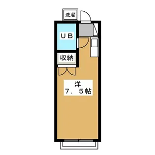 大神宮坂上ハイツ【1階】の間取り