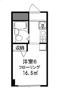 東京都世田谷区駒沢1【マンション】の間取り