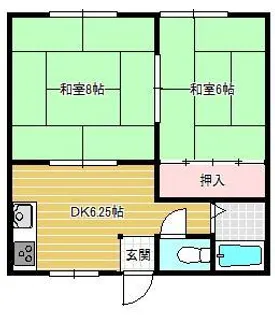 ●チャイルダーナカムラ【2階】の間取り