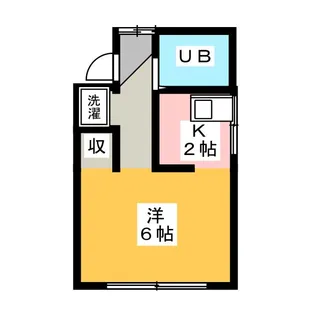 東海ハイツ【2階】の間取り