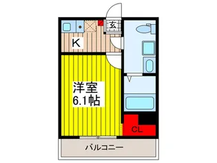 Hare Terrace【3階】の間取り