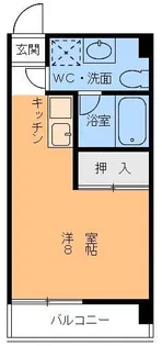ハイジュネス【3階】の間取り