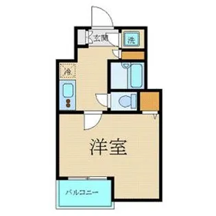 エスコート東大前【5階】の間取り