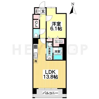 愛知県名古屋市天白区表山1【マンション】の間取り
