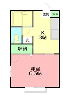 フローラ本多【2階】の間取り