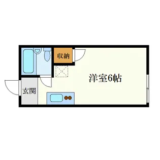 泉ハウス【1階】の間取り