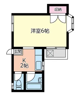 コーポさんよう【2階】の間取り