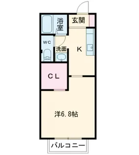 VEGAII【1階】の間取り