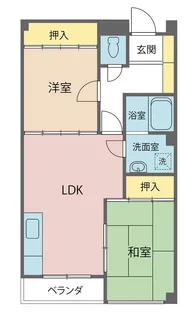 ヴィラ高島【3階】の間取り