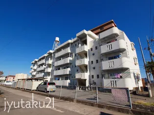 八番町リバーハイツ【4階】の外観