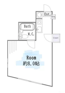 カーサ4416【2階】の間取り