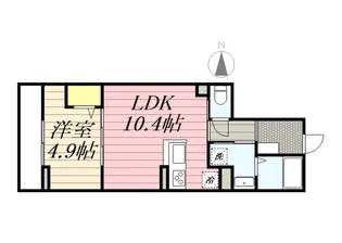 東京都練馬区中村2【アパート】の間取り
