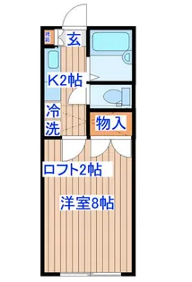 パークアベニュー台原【1階】の間取り