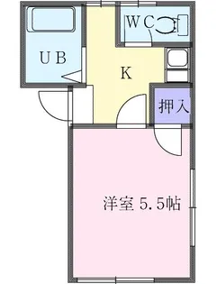 ベルメゾン【1階】の間取り