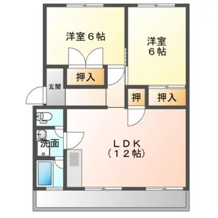 新庄屋マンション【3階】の間取り