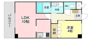 福岡県北九州市小倉南区下石田1【アパート】の間取り
