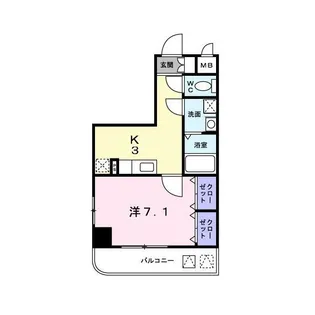 TMスクエア【7階】の間取り
