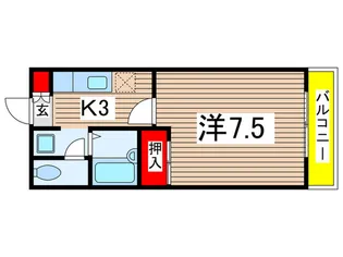 ハイメ-ル【3階】の間取り