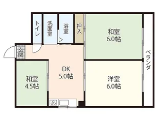 山口ビル【4階】の間取り