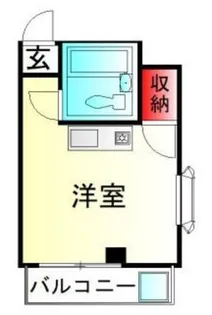 リバーサイド石神井【4階】の間取り