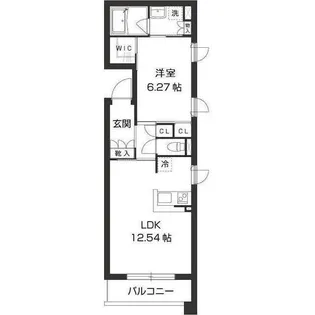ガーデン荻窪【1階】の間取り