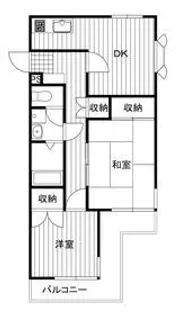埼玉県さいたま市北区奈良町【マンション】の間取り