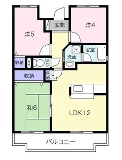 センチュリーハイランドイースト【3階】の間取り