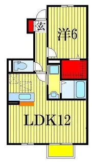 千葉県船橋市東船橋1【アパート】の間取り