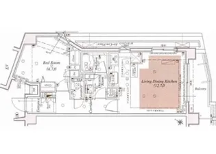 グローリオ三軒茶屋 503号室 5階【5階】の間取り