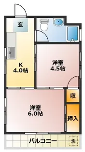 佐藤マンション【2階】の間取り