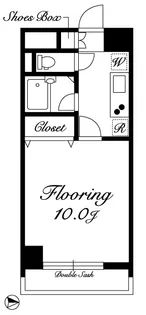 ルーエ横濱【3階】の間取り