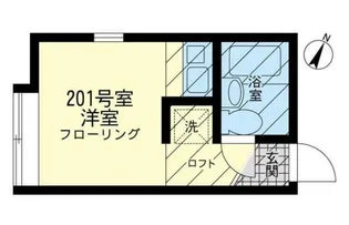 ユナイトステージ小机【2階】の間取り